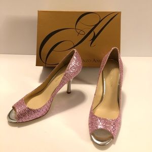 Enzo Angiolini Sparkly Pink Pumps
